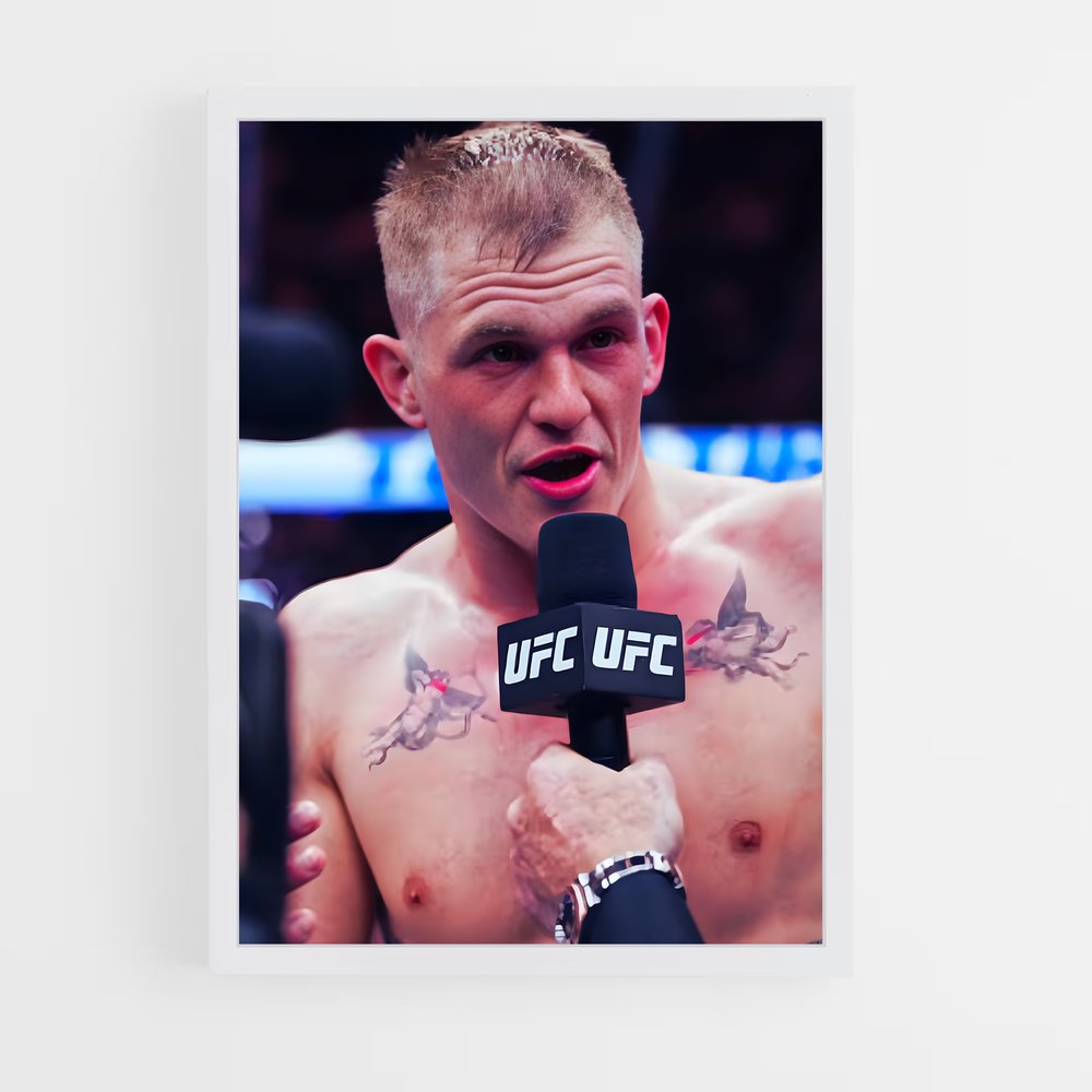 Poster Ian garry narrer – affiche MMA (vue 3)